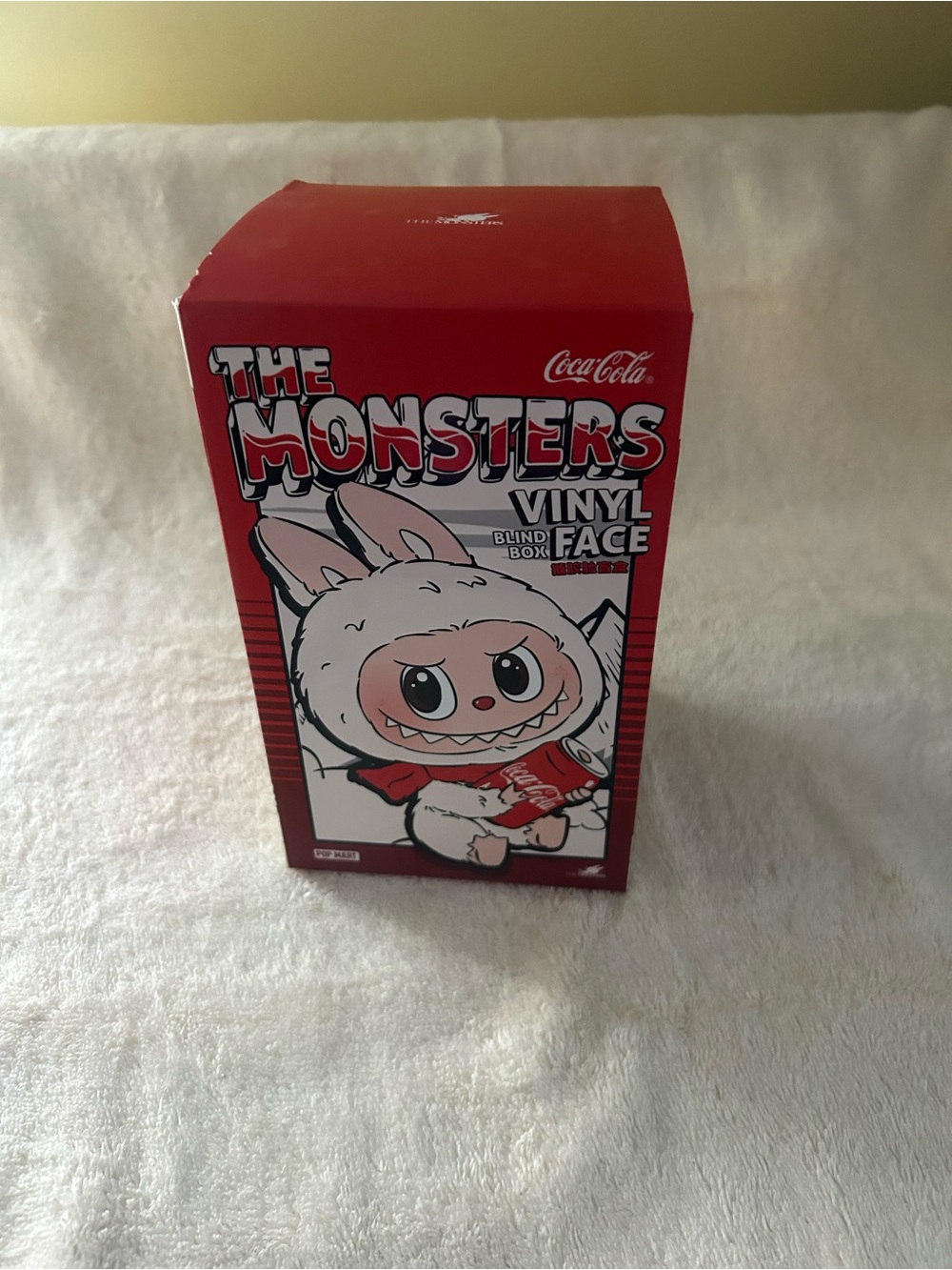 Coca Cola The Monsters Vinyl Face Blind Box - Red White Pink